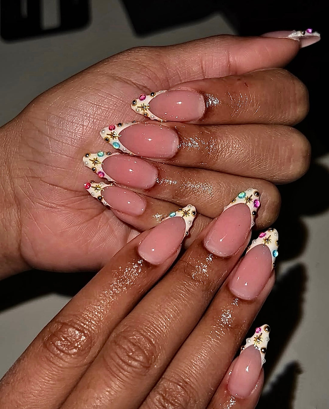 White Rhinestone